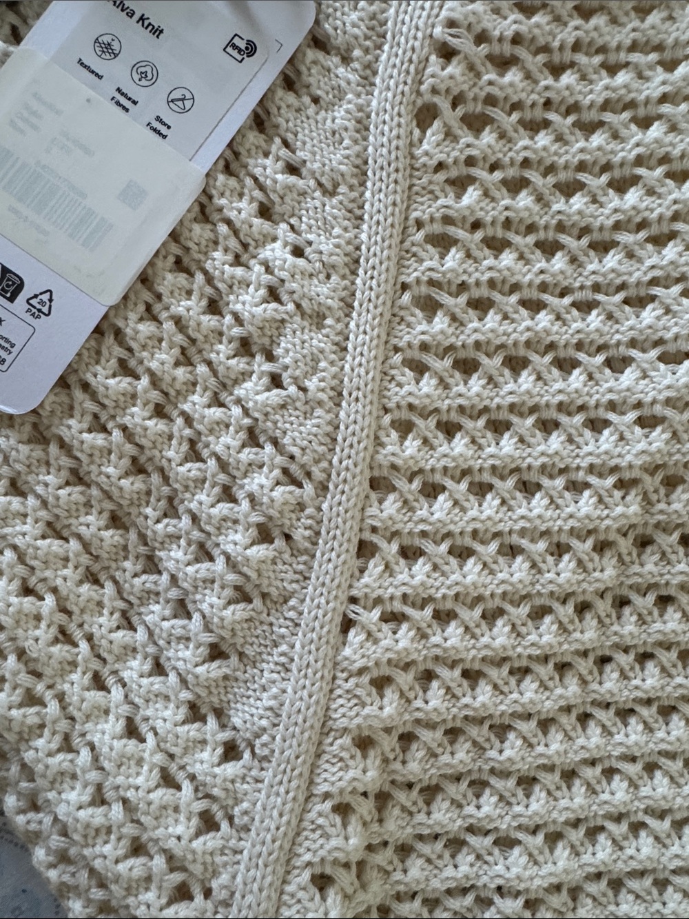 Varley Alva Knit Short Sleeve Sweater - Picture 9 of 10
